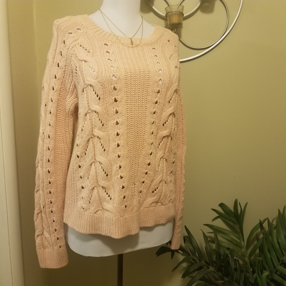 Lucky Brand Tomorrow Cable Knit Sweater - Picture 2 of 8
